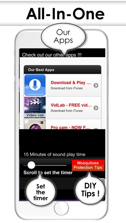 Anti Mosquito HD sounds for better sleep cycles screenshot-4