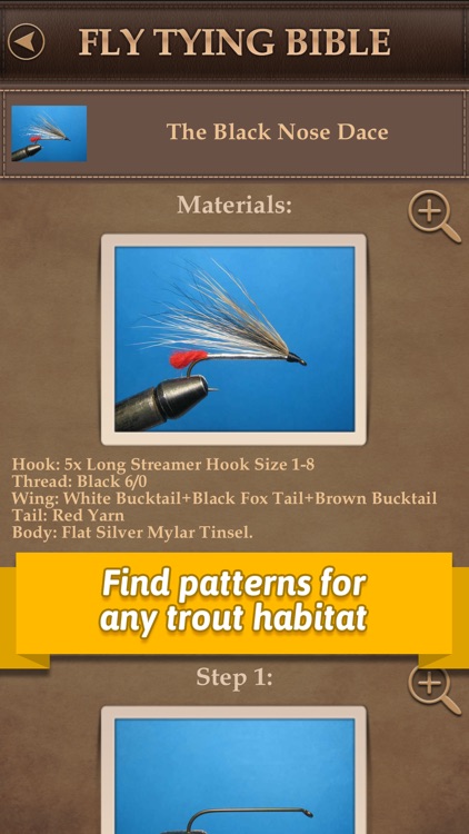 Fly Tying Bible Trout Fishing - Free Step by Step Fishing Tutorials for Tying Pro Patterns screenshot-3