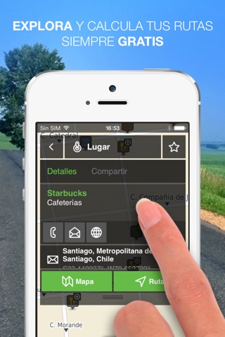 NLife Chile Premium - Navegación GPS y mapas sin conexión a Internet screenshot 3