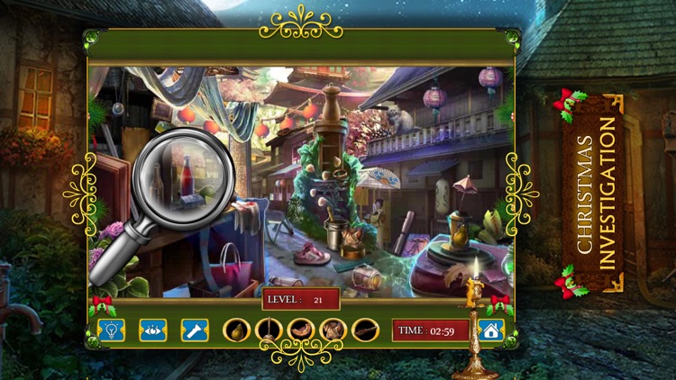 Christmas Investigation : Hidden Object games for free screenshot-4