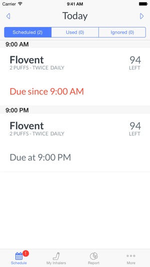 Inhale - Inhaler tracking, reminders, and reports(圖3)-速報App