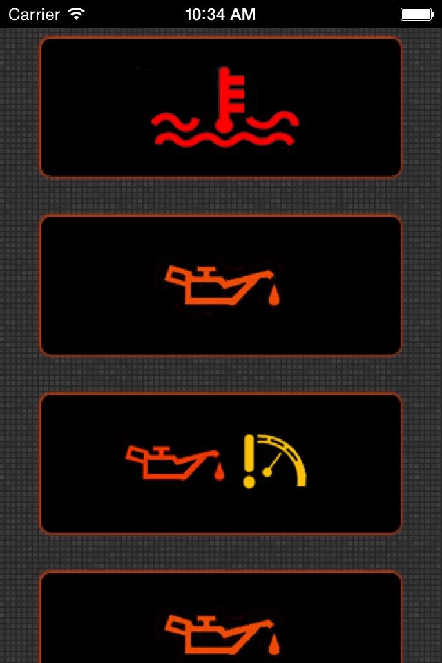 App for Chrysler Cars with Chrysler Warning Lights screenshot 2