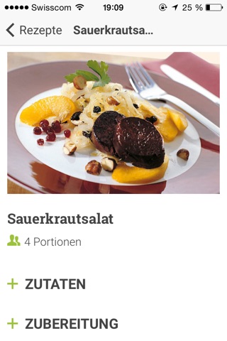 Sauerkraut App Schweiz screenshot 3