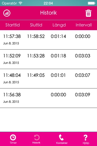 Dr. Contraction Timer screenshot 3