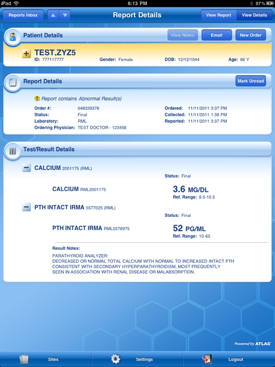 RML Mobile for iPad