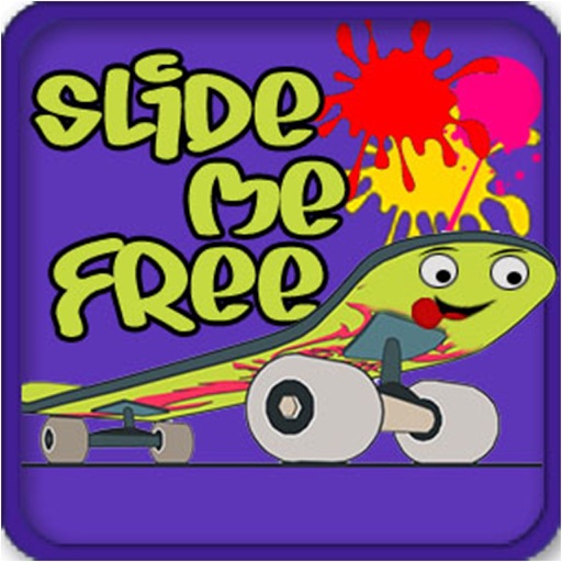 Slide Me Free - Unlock Me Kid’s Skateboard Icon