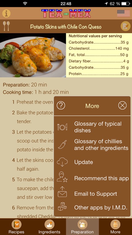 Tex-Mex Recipies screenshot-3