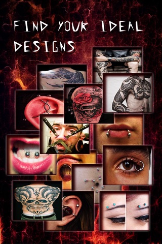 Piercing & Tattoo Catalog Pro - Yr Design Ideas of Body Art Inked or Pierced screenshot 2