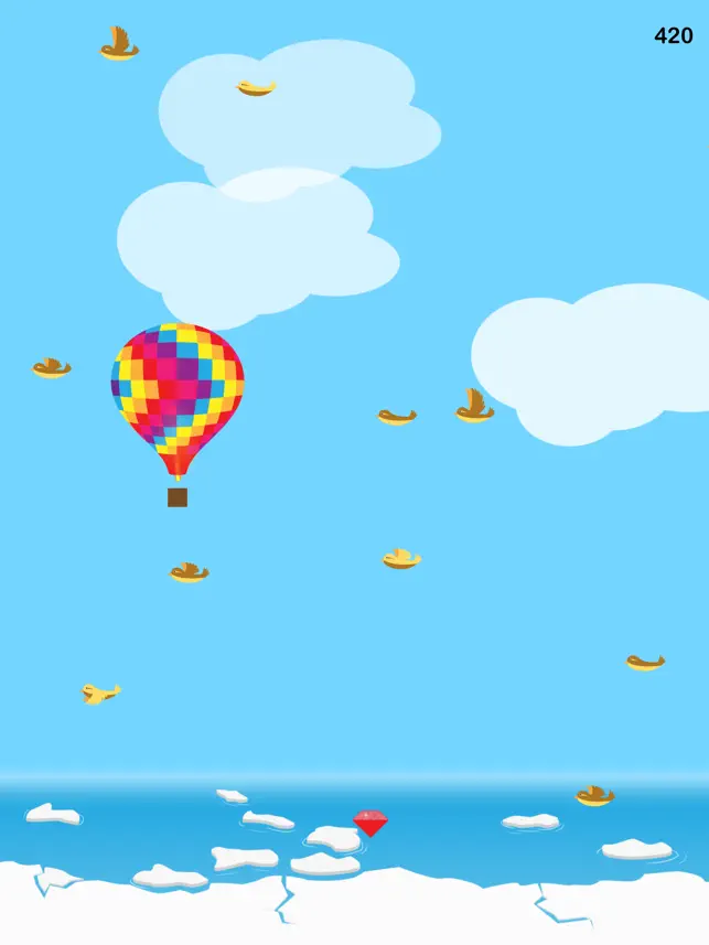 Balloon Ride - An Adventure With Birds, game for IOS