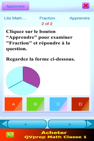 QVprep Lite Math Classe 1 screenshot 4