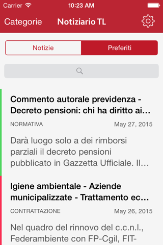 Notiziario TL screenshot 3