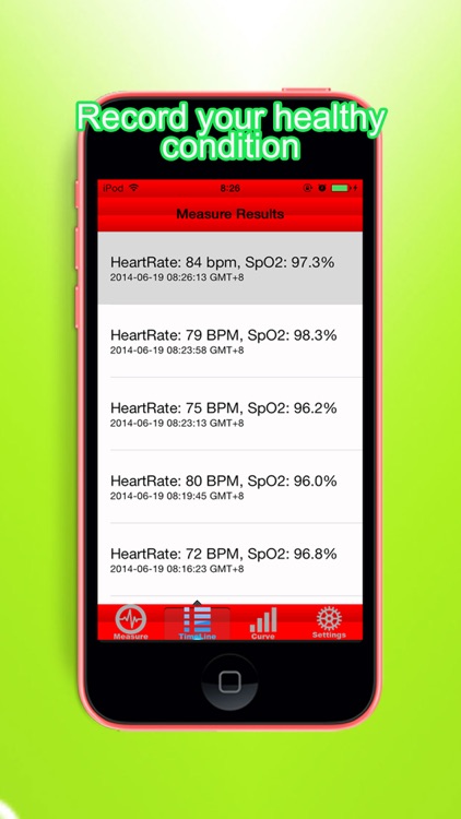 Pocket Oximeter & Heart Rate Monitor screenshot-3