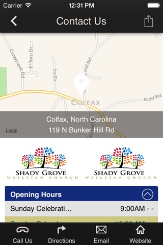 Shady Grove Wesleyan Church screenshot 2