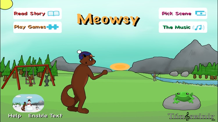 Meowsy - Interactive children storybook with mini games