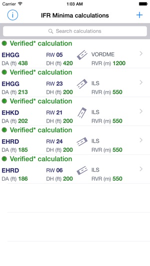 AeroPlus IFR Minima(圖1)-速報App