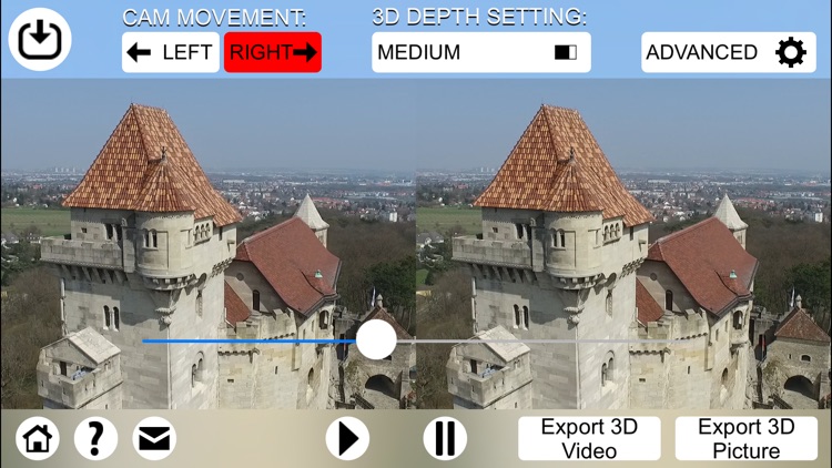 3D Video - Convert your 2D Video into 3D - for DJI Phantom and Inspire 1 and any VR Cardboard or 3D TV!