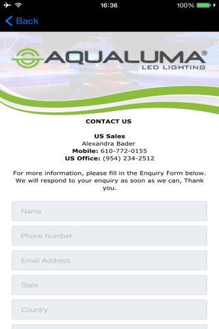 Aqualuma USA screenshot 2