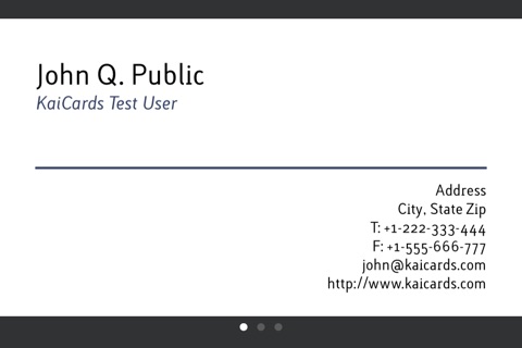 KaiCards Pro - business card maker screenshot 4