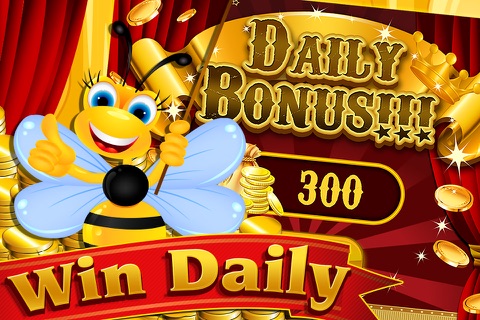 Honey Bee Slots Machine Casino - Free Play and Bonus Vegas Games screenshot 3