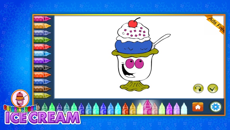 Coloring Book IceCream screenshot-3