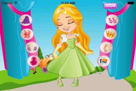 princess fashion beauty salon screenshot 2