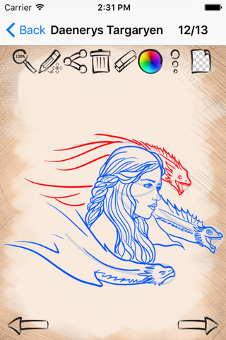 Learning To Draw Game Of Thrones Version screenshot 4