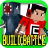 NEW MC BUILD BATTLE - Survival Hunter BLOCK MINI GAME with Worldwide Multiplayer
