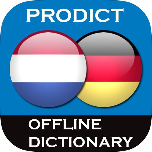 Dutch <> German Dictionary + Vocabulary trainer icon