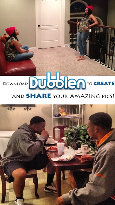 How to cancel & delete Dubblen: Split Pic Camera Lens / Clone / Double Image from iphone & ipad 2
