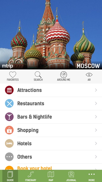 Moscow Travel Guide (with Offline Maps) - mTrip screenshot-0