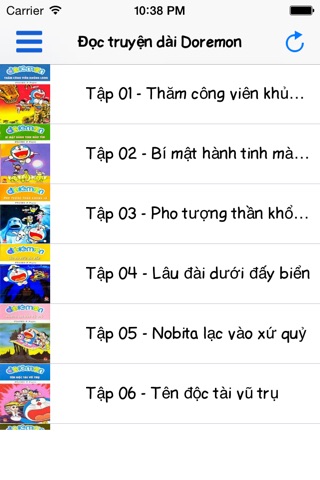 Truyện dài - Doremon edition screenshot 2