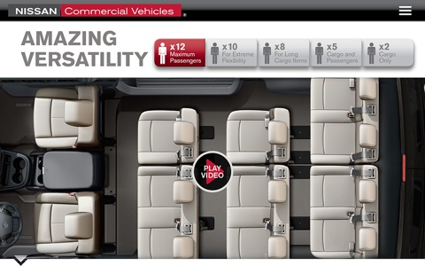 Nissan Commercial Vehicles Showroom app screenshot 2