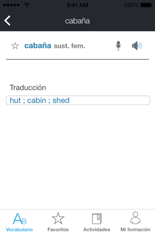 Rosetta Stone Spanish (Spain) Vocabulary screenshot 3