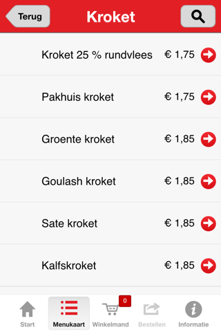 Cafetaria 't Pakhuis BestelApp screenshot 4