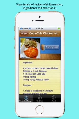Quick and Easy Meal Recipes screenshot 4