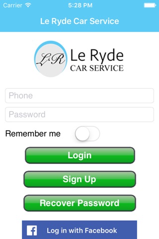 Le Ryde Car Service screenshot 3