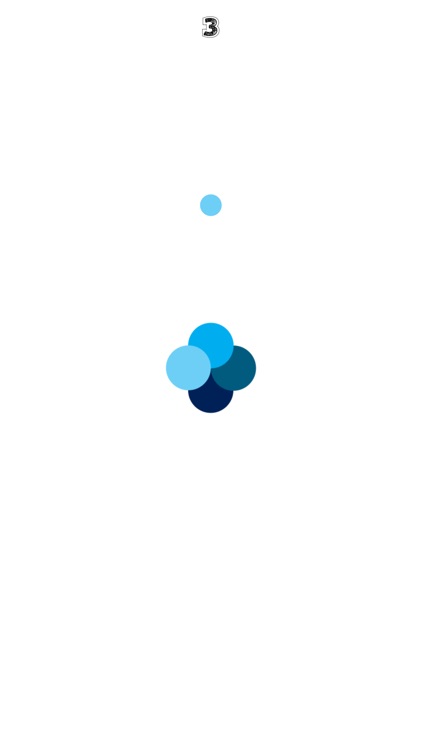 Four Blue Dots