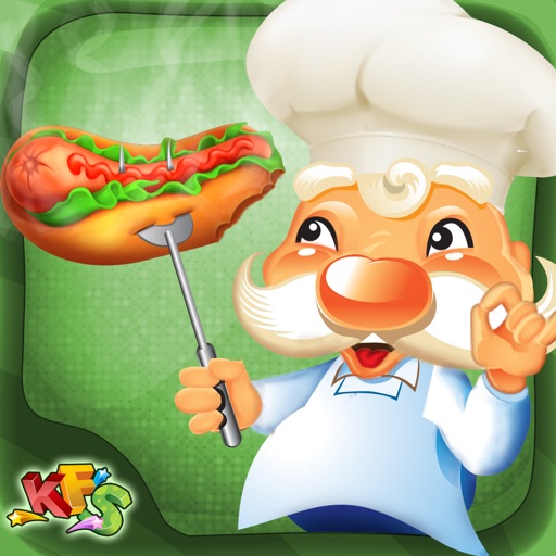 Hot Dog Restaurant - Make fast food on the street in this crazy kitchen cooking game Icon