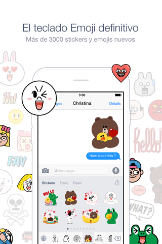 Emoji Keyboard by LINE screenshot 2