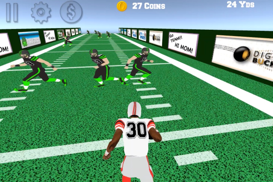 Rushing Yards 3D screenshot 3