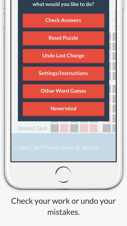 Logic Grid Puzzles - Word Games For Brain Training screenshot-3