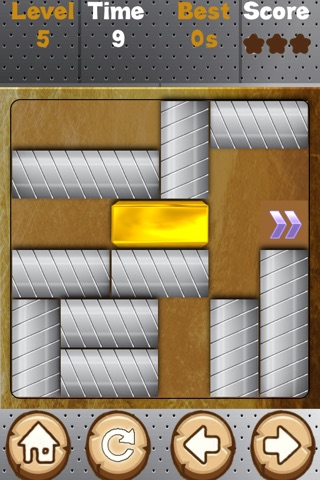 FREE Gold Block - Slide To Unblock Your Gold Bar - Fun, Addictive and Challenging Game screenshot 2