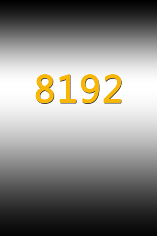 Скриншот из 8192 game HD - max puzzle number challenge