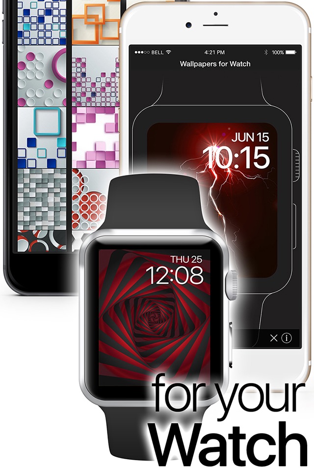 iWallch - Faces, Themes, Backgrounds for Apple Watch screenshot 3