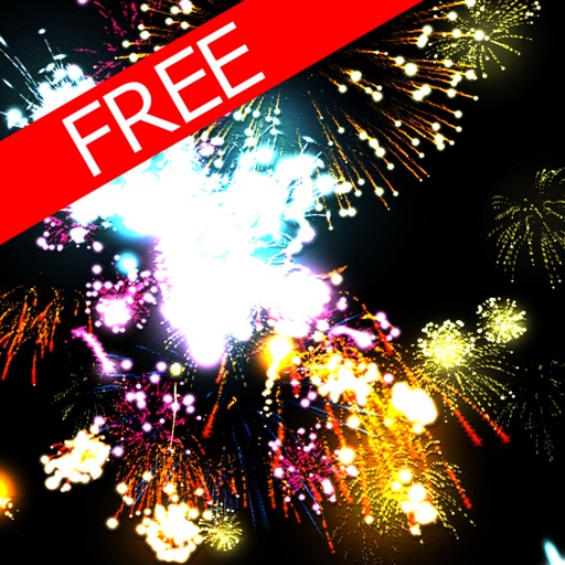 a display of fireworks free iOS App