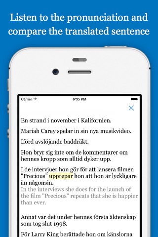 Learn Swedish browsing the web - Immersion screenshot 3