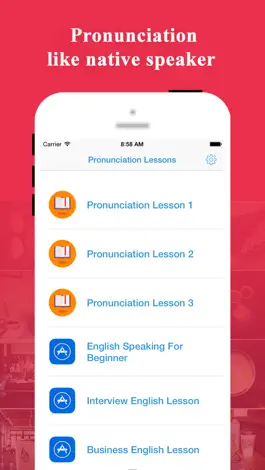 Game screenshot English Pronunciation Lessons mod apk