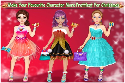 Christmas Frozen Queen : Frozen Princess Makeover, Spa, DressUp screenshot 4