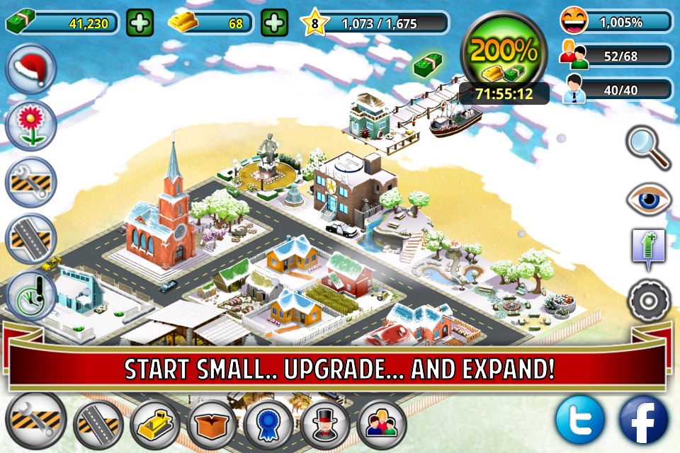 City Island: Winter Edition - Builder Tycoon - Citybuilding Sim Game, from Village to Megapolis Paradise - Free Edition screenshot 2