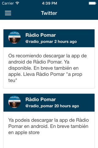 Ràdio Pomar screenshot 3
